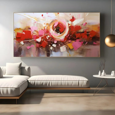 Quadro Stampa su Tela Colorato d'Amore - CupidoDesign