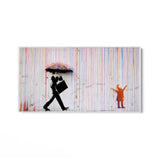 Gekleurde regen, Banksy