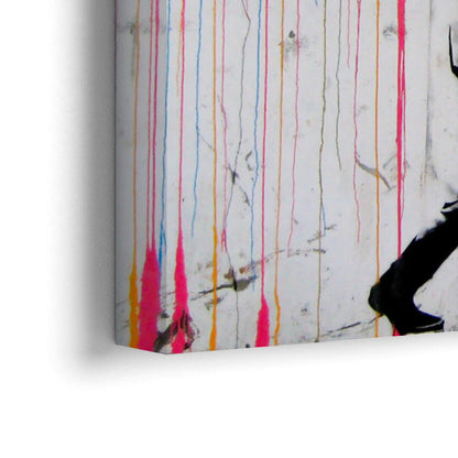 Pluie colorée, Banksy