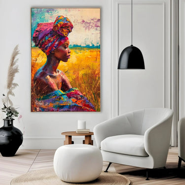 Quadro Stampa su Tela Colori della Cultura - CupidoDesign