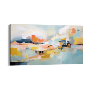 Quadro Stampa su Tela Colori silenziosi - CupidoDesign