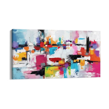 Quadro Stampa su Tela Colori vivaci - CupidoDesign