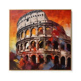 Colosseum auringonlaskun aikaan