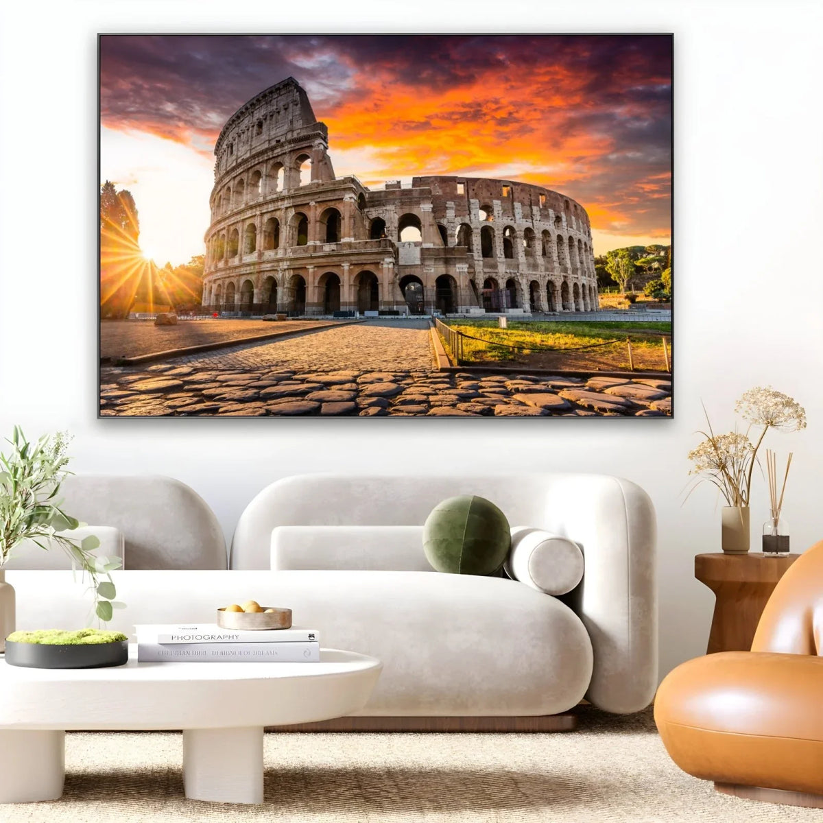 Framework Print on canvas - Colosseum, Rome – CupidoDesign