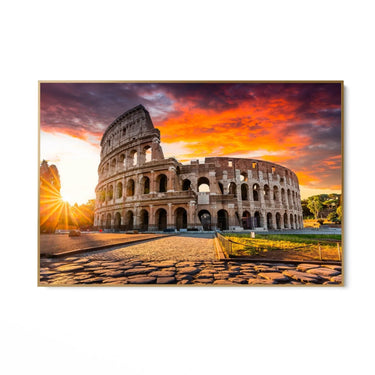 Quadro Stampa su Tela Colosseo, Roma - CupidoDesign
