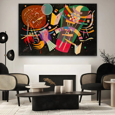 Quadro Stampa su Tela Composizione 10, Wassily Kandinsky - CupidoDesign