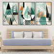 Quadro Stampa su Tela Confluenze di Angoli - CupidoDesign