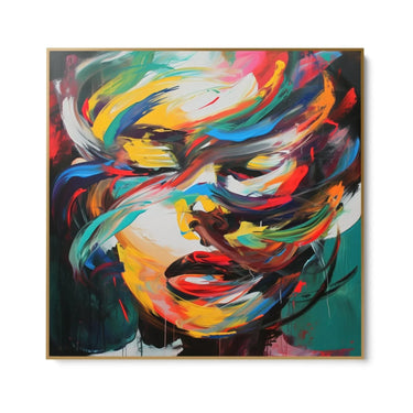 Quadro Stampa su Tela Contorni Ardenti - CupidoDesign