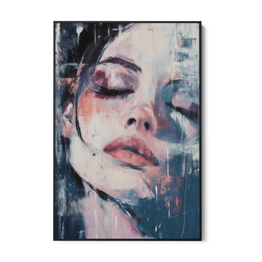 Quadro Stampa su Tela Contorni di Bellezza - CupidoDesign