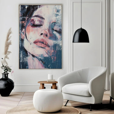 Quadro Stampa su Tela Contorni di Bellezza - CupidoDesign
