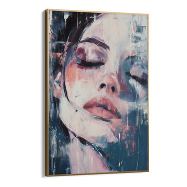 Quadro Stampa su Tela Contorni di Bellezza - CupidoDesign