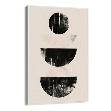 Quadro Stampa su Tela Contrasti Geometrici - CupidoDesign