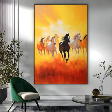 Quadro Stampa su Tela Corsa Estiva - CupidoDesign