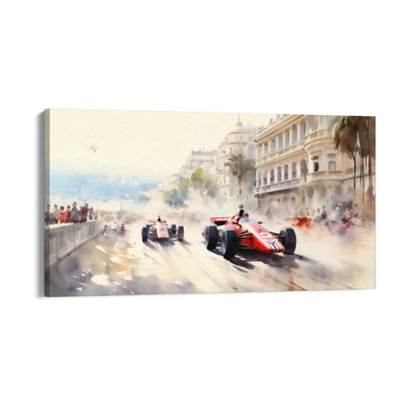 Quadro Stampa su Tela Corsa Infinita - CupidoDesign