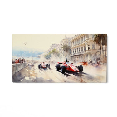Quadro Stampa su Tela Corsa Infinita - CupidoDesign