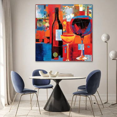 Quadro Stampa su Tela Creativo in Cucina - CupidoDesign