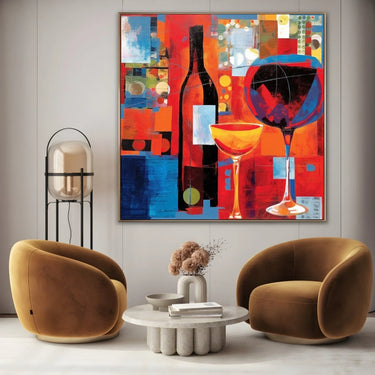 Quadro Stampa su Tela Creativo in Cucina - CupidoDesign