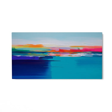 Quadro Stampa su Tela Crepuscolo Colorato - CupidoDesign