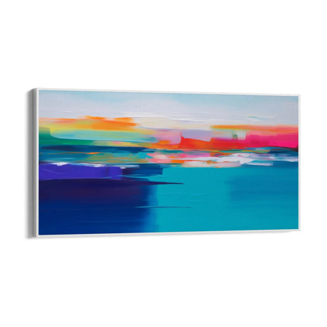 Quadro Stampa su Tela Crepuscolo Colorato - CupidoDesign