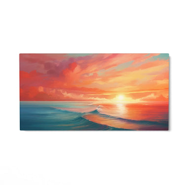 Quadro Stampa su Tela Crepuscolo Marino - CupidoDesign
