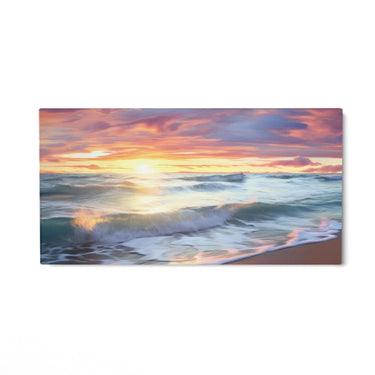 Quadro Stampa su Tela Crepuscolo sul mare - CupidoDesign