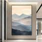 Quadro Stampa su Tela Crepuscolo sulle cime - CupidoDesign