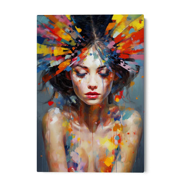 Quadro Stampa su Tela Cromatismi Femminili - CupidoDesign