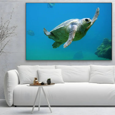 Quadro Stampa su Tela Danza delle Onde - CupidoDesign