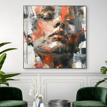 Quadro Stampa su Tela Danza di colori - CupidoDesign