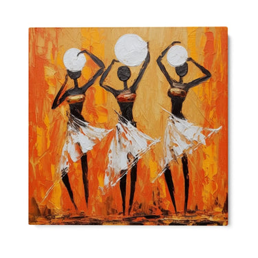 Quadro Stampa su Tela Danza di Seta - CupidoDesign