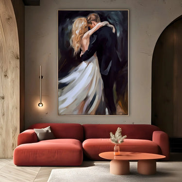 Quadro Stampa su Tela Danze dell'Amore - CupidoDesign