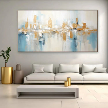 Quadro Stampa su Tela Danze di Luce e Ombra - CupidoDesign