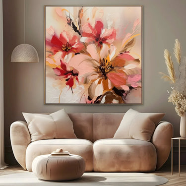 Quadro Stampa su Tela Danze floreali - CupidoDesign