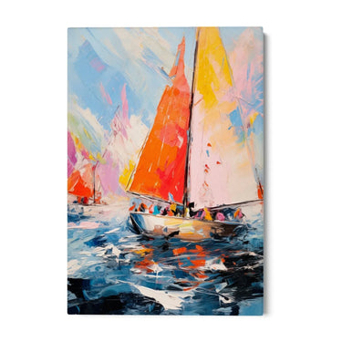 Quadro Stampa su Tela Danze nel Blu - CupidoDesign