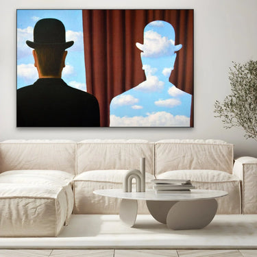 Quadro Stampa su Tela Decalcomania, Rene Magritte - CupidoDesign