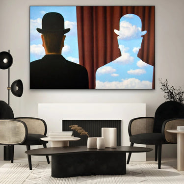 Quadro Stampa su Tela Decalcomania, Rene Magritte - CupidoDesign