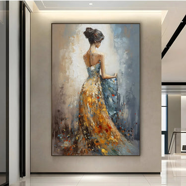 Quadro Stampa su Tela Delicatezza Femminile - CupidoDesign
