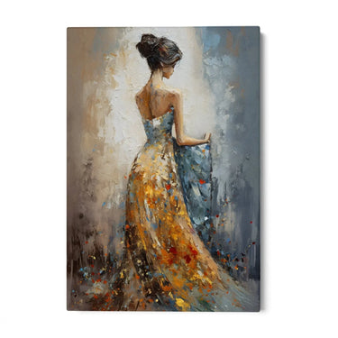 Quadro Stampa su Tela Delicatezza Femminile - CupidoDesign