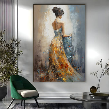 Quadro Stampa su Tela Delicatezza Femminile - CupidoDesign