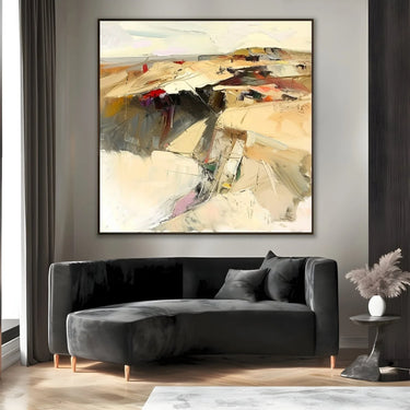 Quadro Stampa su Tela Deserto Astratto - CupidoDesign
