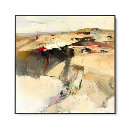 Quadro Stampa su Tela Deserto Astratto - CupidoDesign