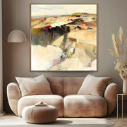 Quadro Stampa su Tela Deserto Astratto - CupidoDesign