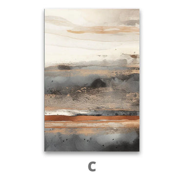 Quadro Stampa su Tela Deserto Infinito - CupidoDesign