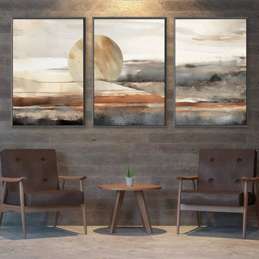 Quadro Stampa su Tela Deserto Infinito - CupidoDesign