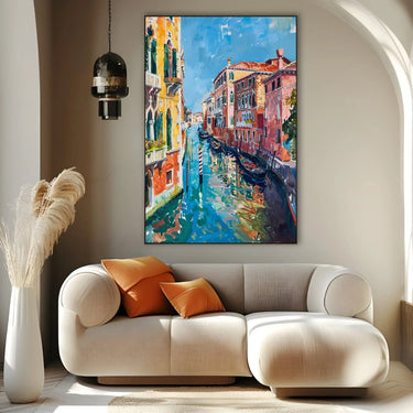 Quadro Stampa su Tela Desideri tra i canali di Venezia, Italia - CupidoDesign