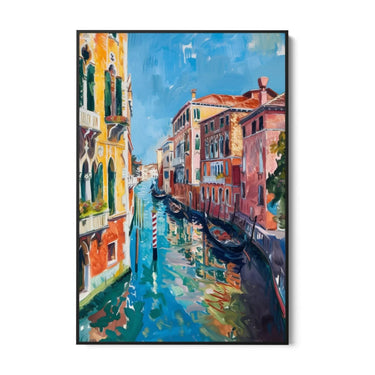 Quadro Stampa su Tela Desideri tra i canali di Venezia, Italia - CupidoDesign