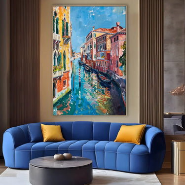 Quadro Stampa su Tela Desideri tra i canali di Venezia, Italia - CupidoDesign