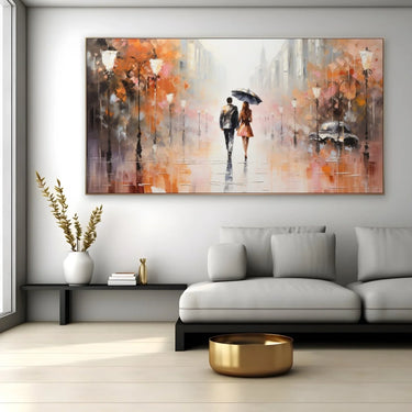 Quadro Stampa su Tela Destinazione felicità - CupidoDesign