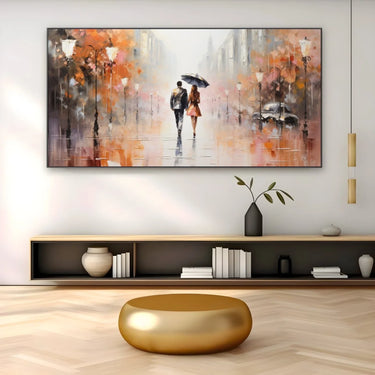 Quadro Stampa su Tela Destinazione felicità - CupidoDesign