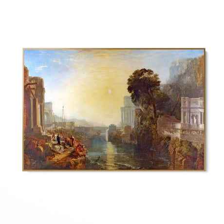 Quadro Stampa su Tela Didone costruisce cartagine, William Turner - CupidoDesign
